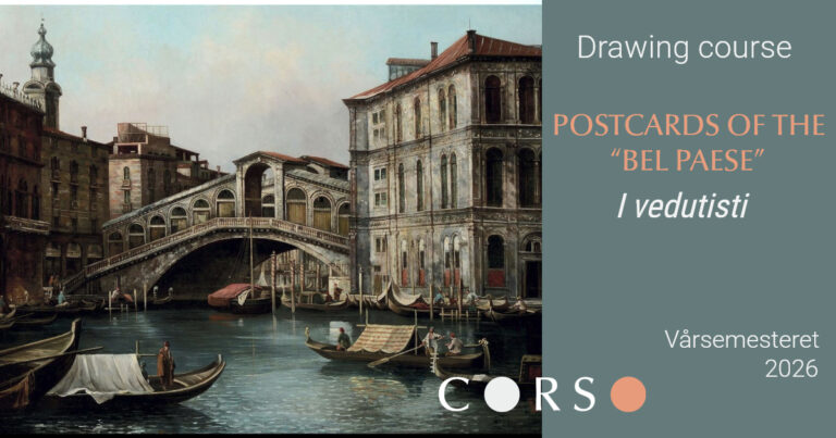 PostcardsVedutisti-DrawingCourse_VÅR26